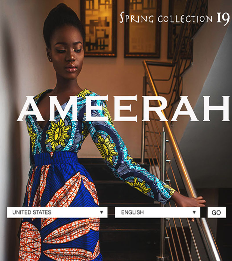 Ameerah_Spash_Website